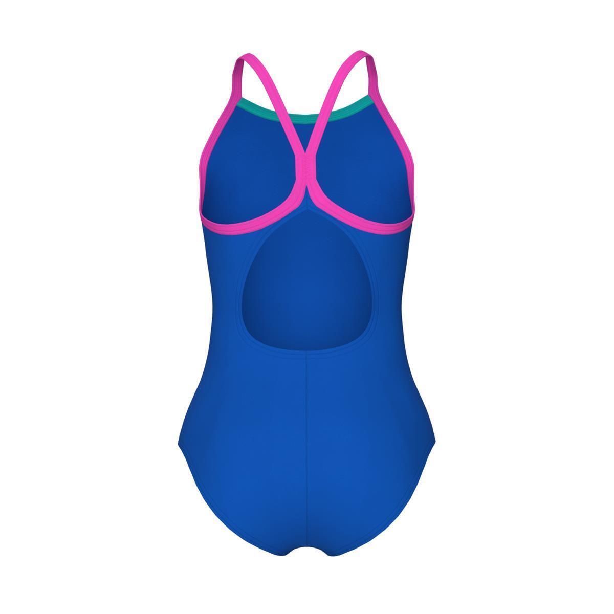 Bañador para niña Arena Light Drop Solid 2/6