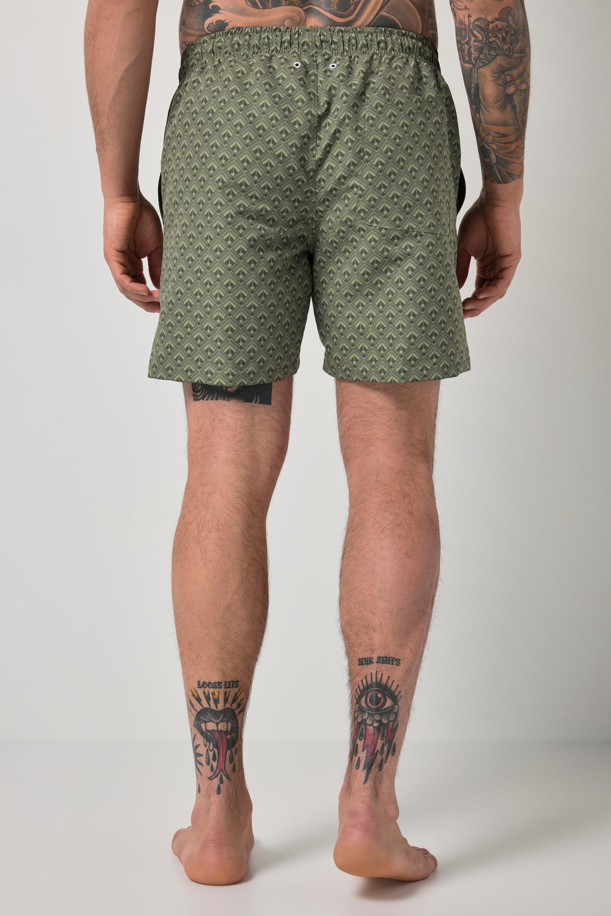 Herren Badehose Beachwear Alloverprint bis 8 XL 2/5
