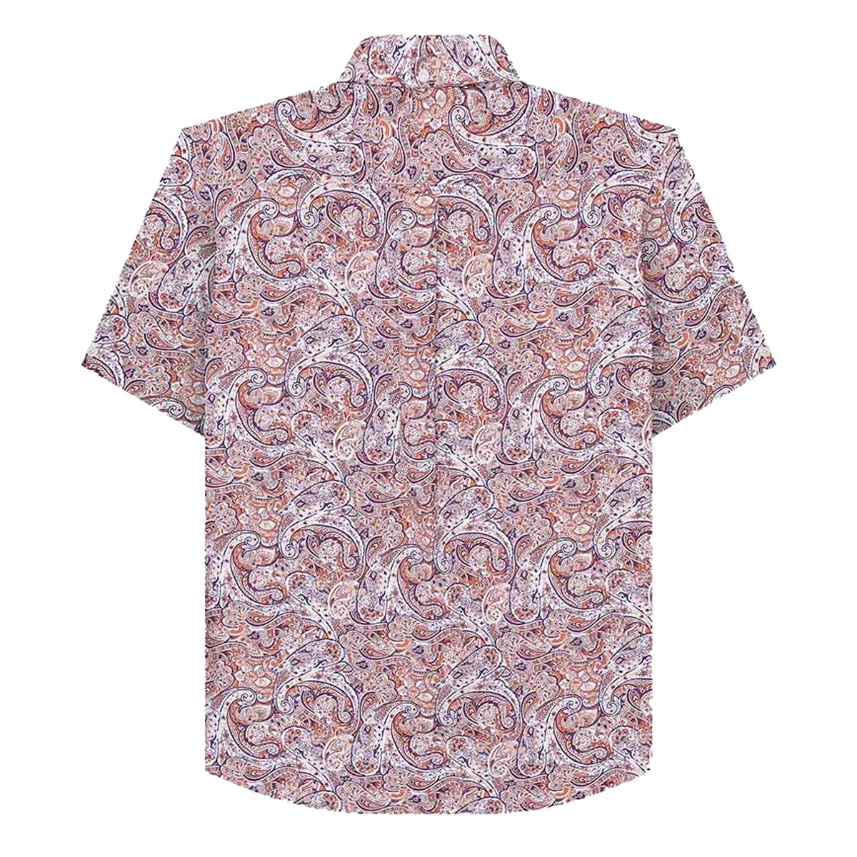 Chemise Homme (Rouille / Blanc) 2/3
