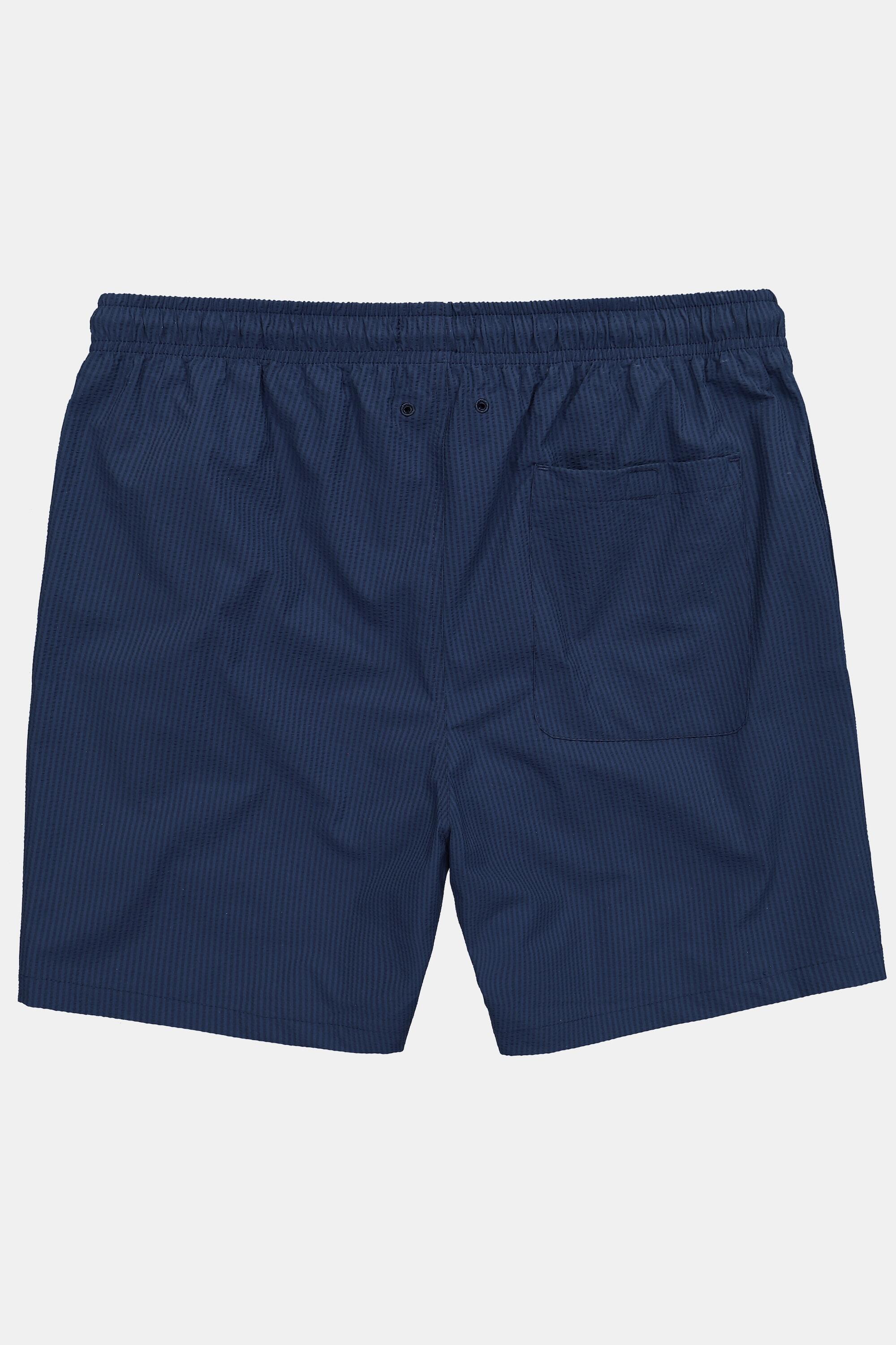 Heren zwemshorts beachwear seersucker-structuur QuickDry elastische tailleband 6/6