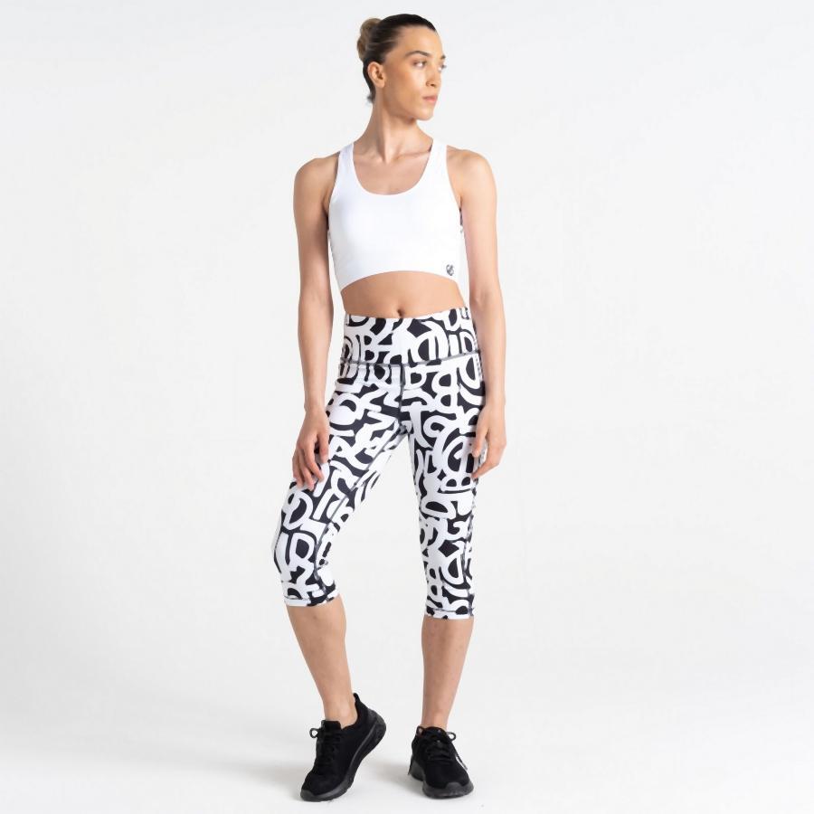 Leggings 3/4 da donna Dare 2B Influential Gym 4/7