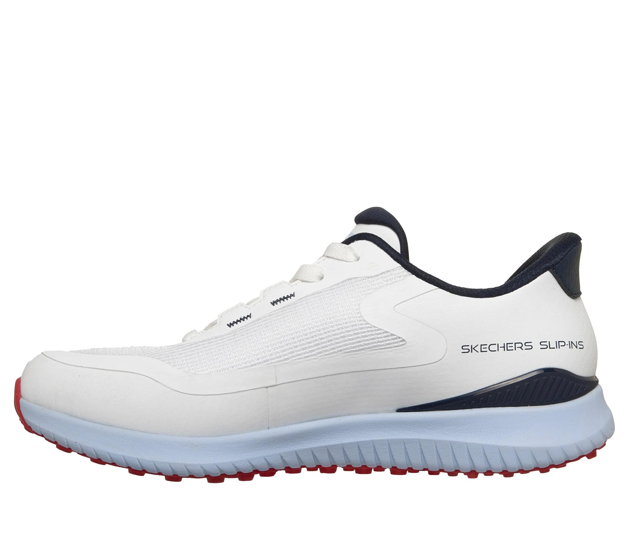 Skechers Go Golf Flight, golfschoenen voor dames, wit/blauw/rood 5/5