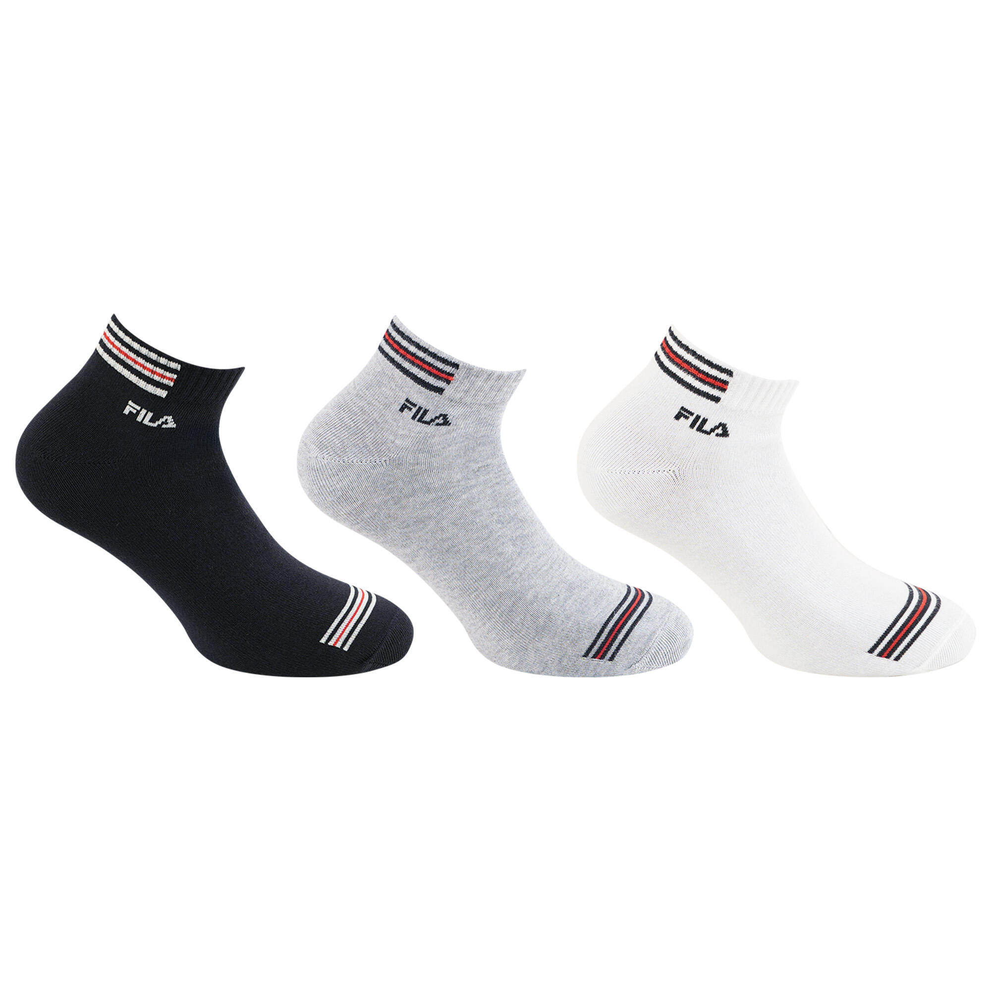 MAN QUARTER SOCKS 3 PACK 2/3