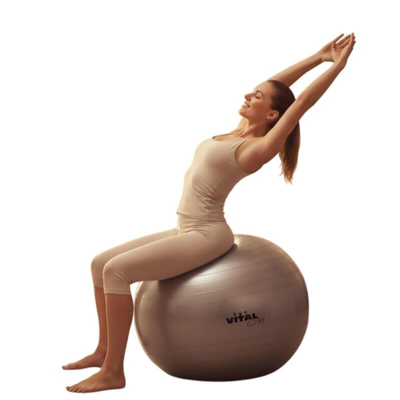 Ballon de fitness et de pilates Vital Gym 75 cm 2/4
