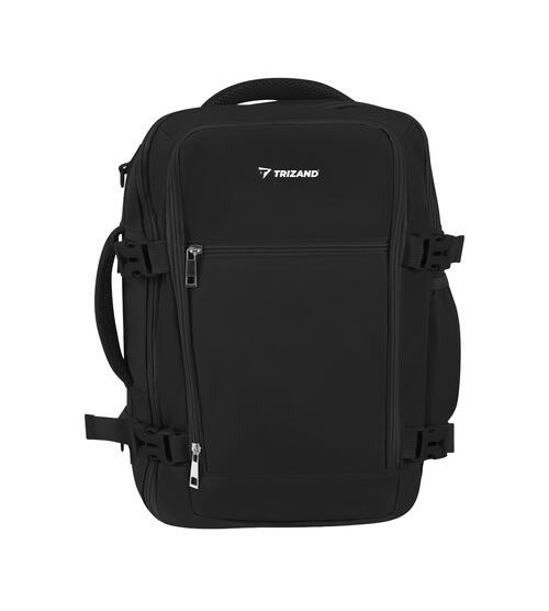 Mochila de viaje de 20 litros negra unisex 5/7