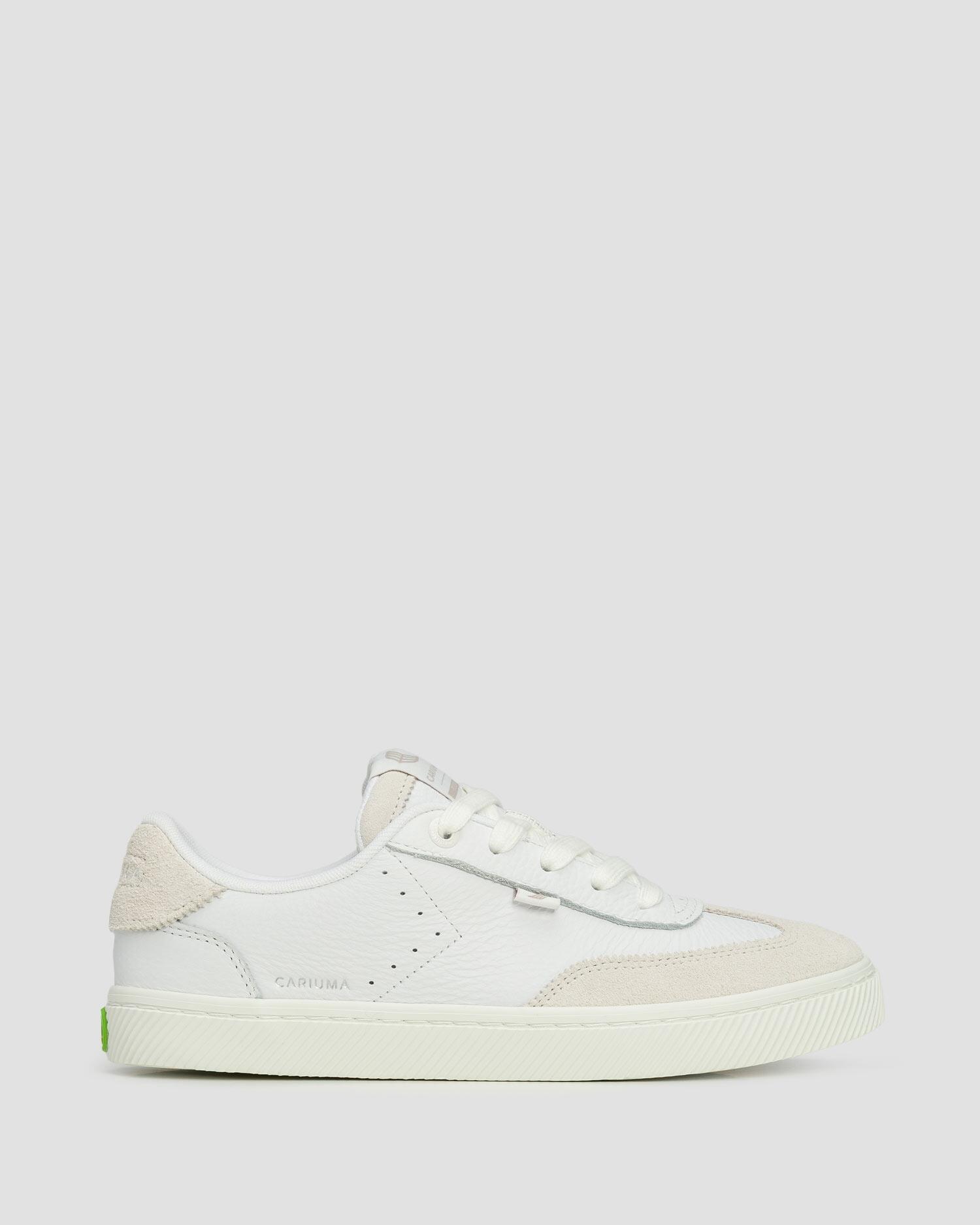 Buty skórzane Cariuma TOCA White Premium Leather Smoke White Suede Unisex