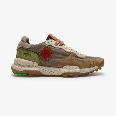 Sneakers satorisan chacrona linnen olive