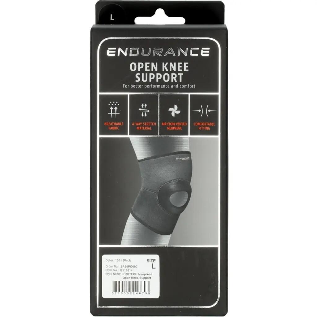Rodillera Endurance Protech ouverte 3/4