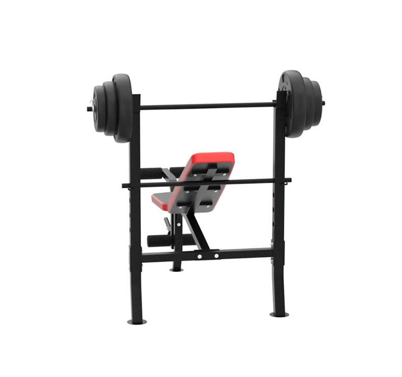 Banc PM2084 + Jeu de disques 45 kg - Poids maximal de l’utilisateur 135 kg 3/6
