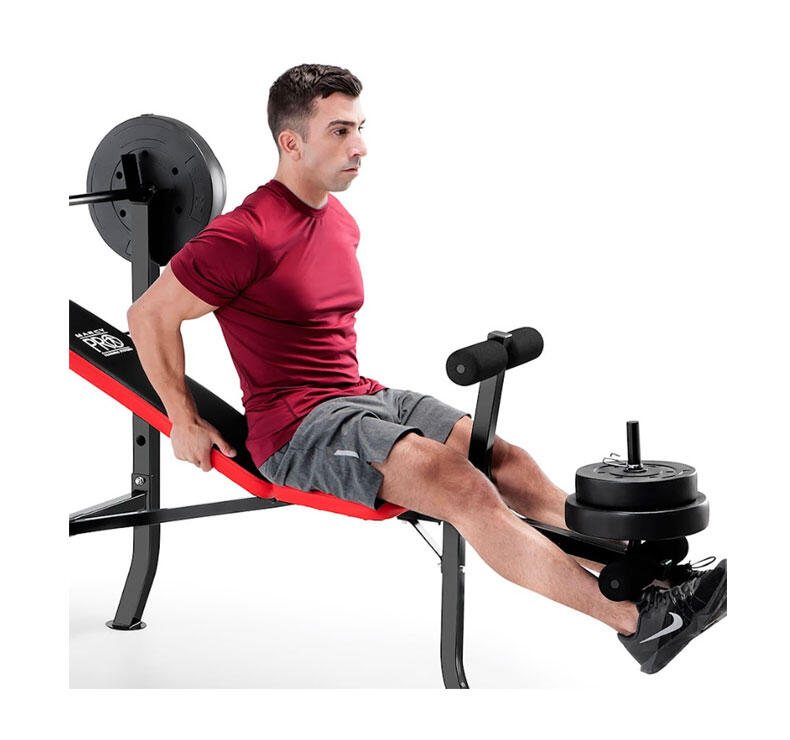 Banc PM2084 + Jeu de disques 45 kg - Poids maximal de l’utilisateur 135 kg 5/6