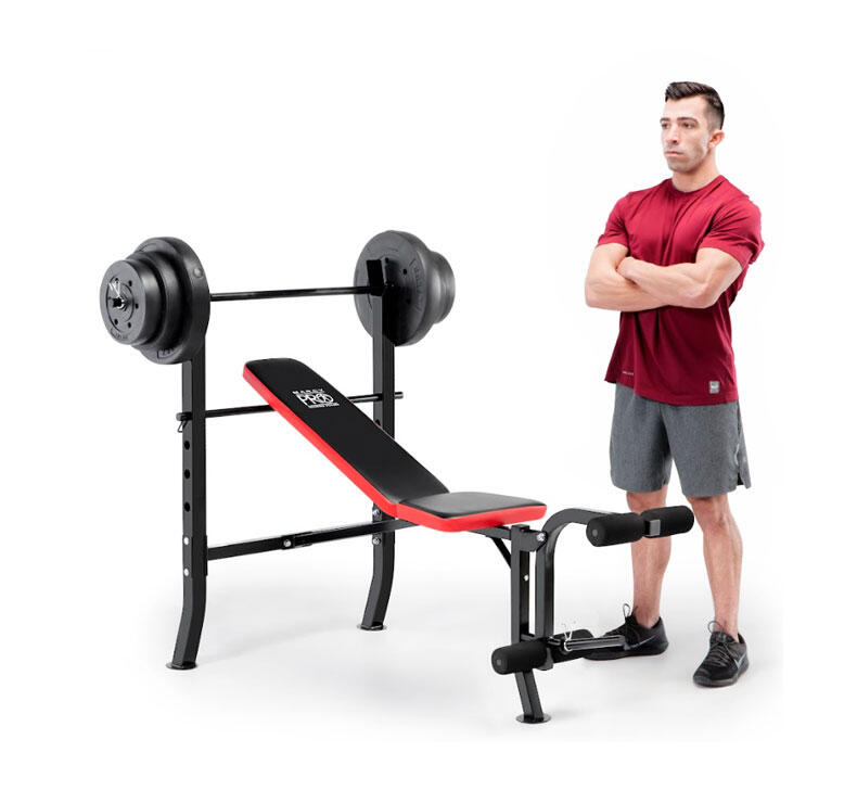 Banc PM2084 + Jeu de disques 45 kg - Poids maximal de l’utilisateur 135 kg 6/6