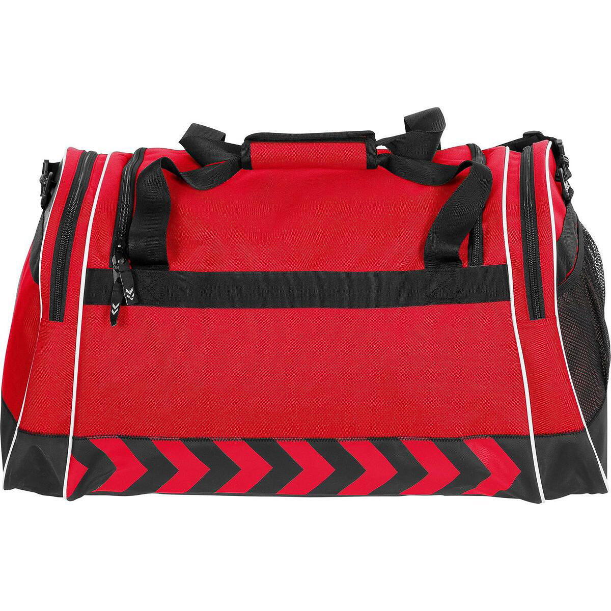 Hummel Luton (L) Sac de sport avec poches latérales - Rouge / Noir 5/5