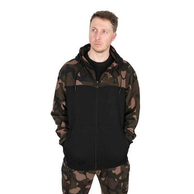 Hooded sweatshirt met rits fox lw split