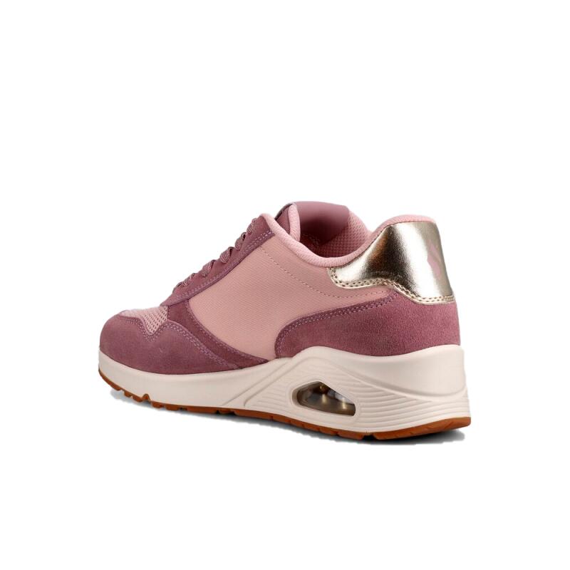 Zapatillas Mujer Skechers Uno Rosa 3/5