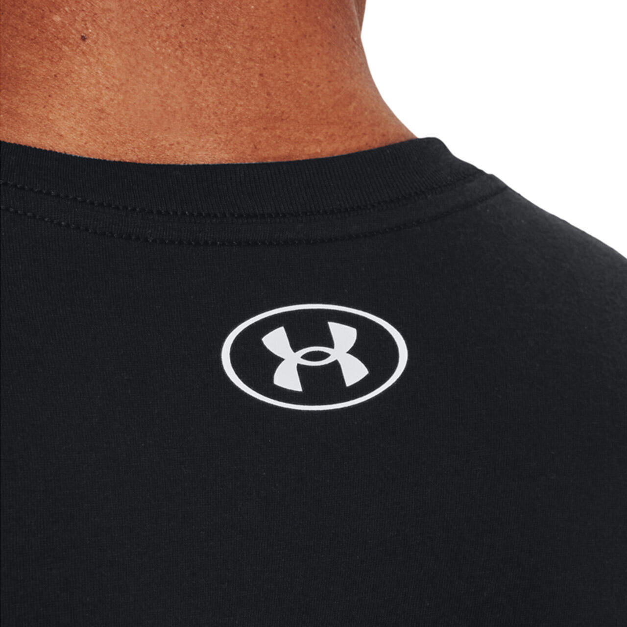 Homme Under Armour Camo Chest Stripe T-shirt Fitness 5/6
