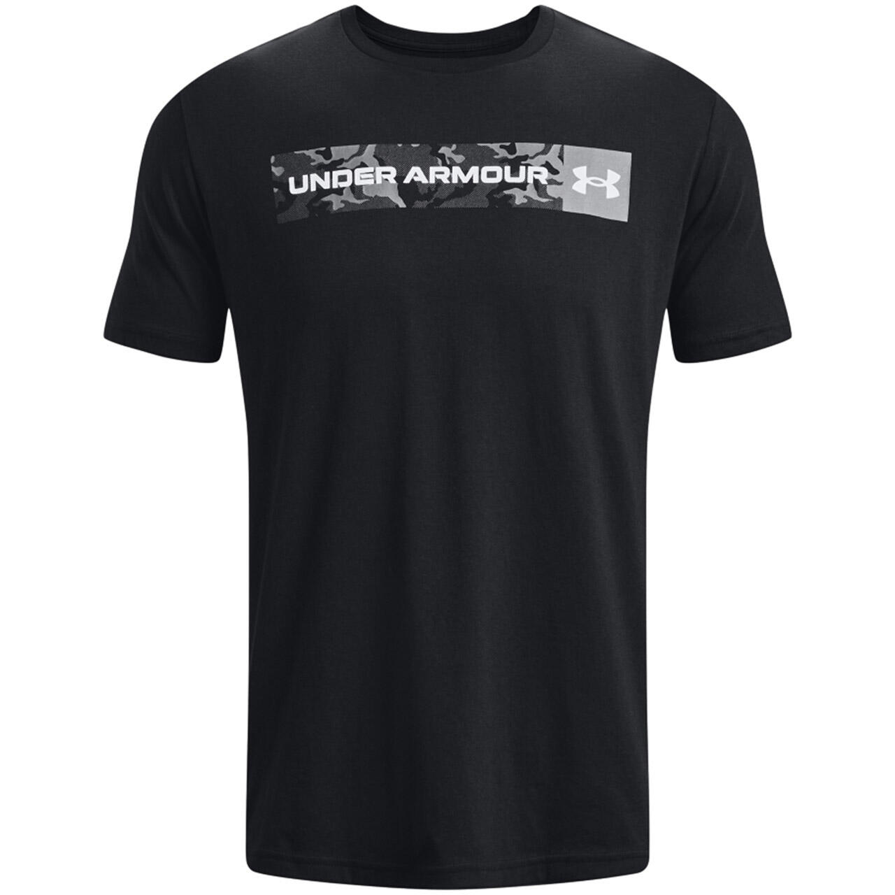 Homme Under Armour Camo Chest Stripe T-shirt Fitness 6/6