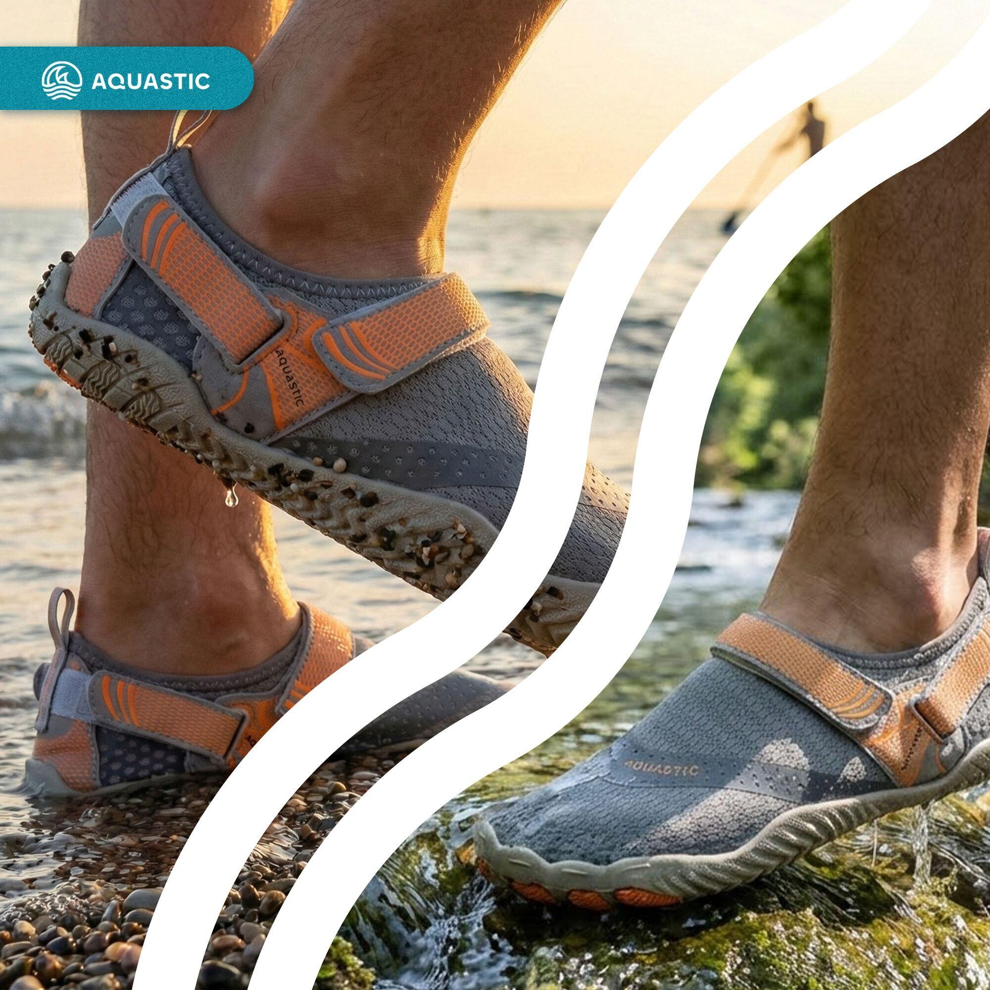 AQUASTIC Aqua zee-egel strandwaterschoenen 7/7
