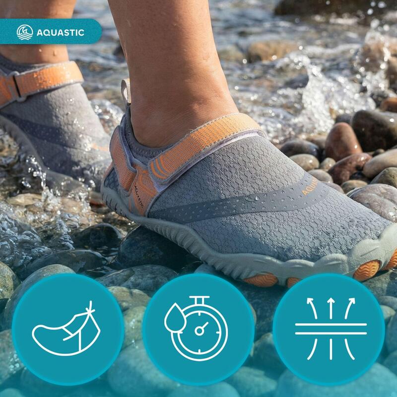 Aquashoes Scufundări Pantofi Aqua Gri