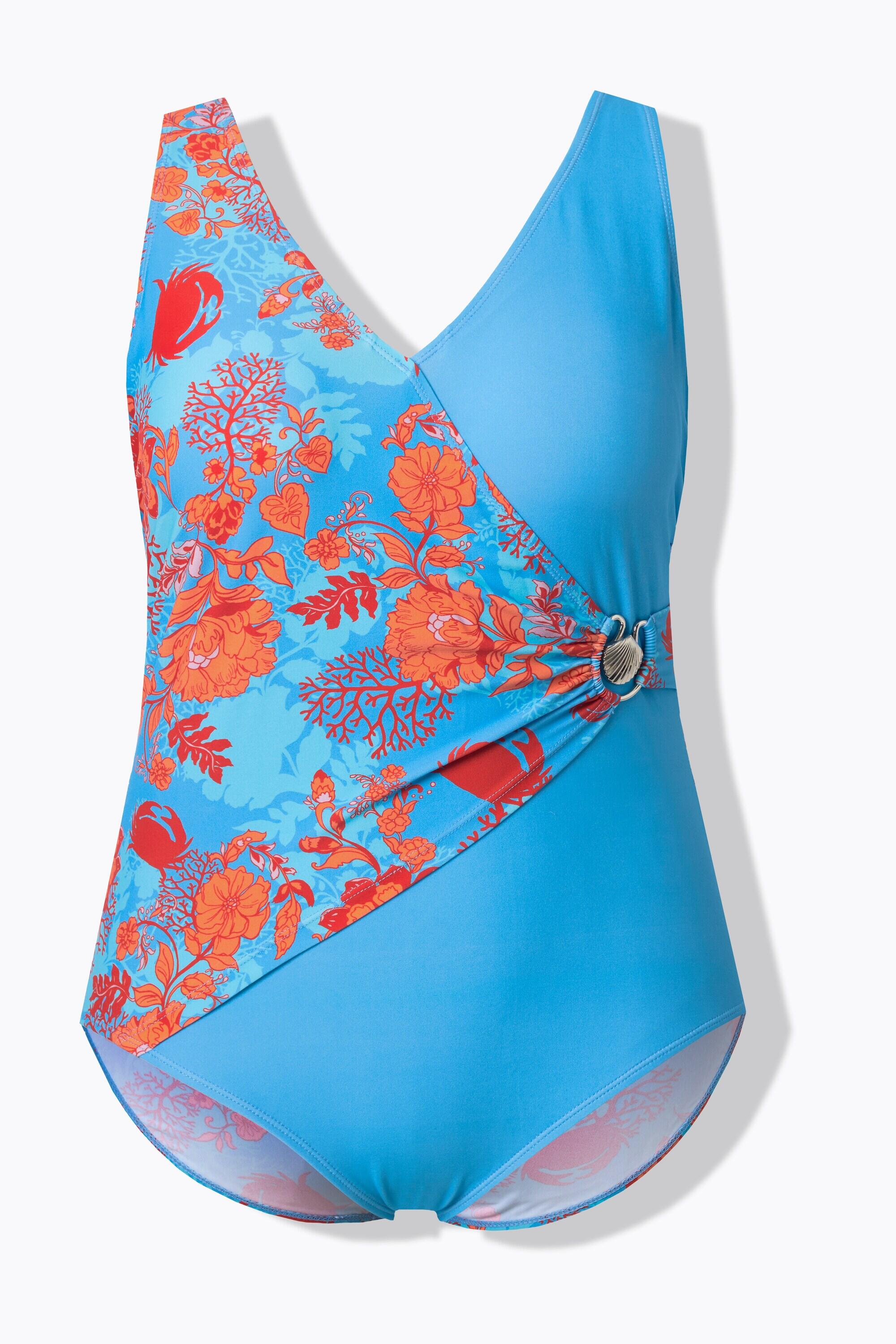 Dames Badpak wikkeleffect zachte cups siergesp 7/7
