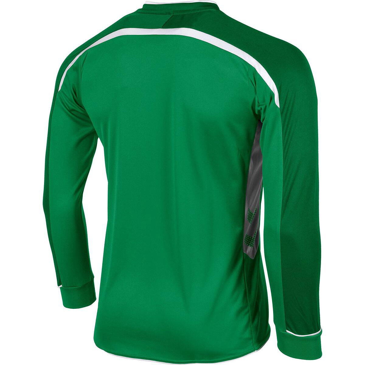 Hummel Preston Maillot Manches Longues Hommes - Vert / Blanc 4/5