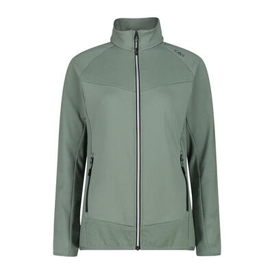 Fleece met volledige rits voor dames cmp