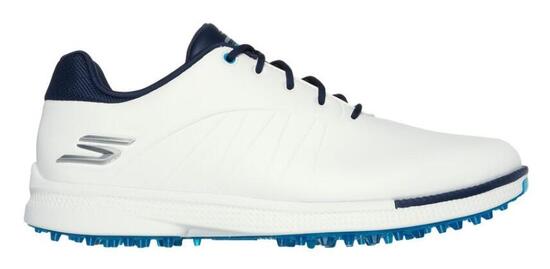 Chaussures de golf blanches Skechers Go Golf Tempo GF pour hommes