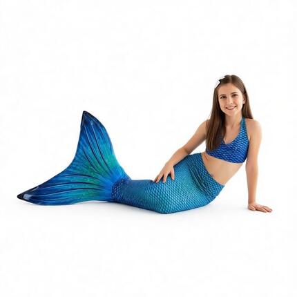 Meerjungfrauenflosse Teens und Erwachsene zum Schwimmen Blue Lagoon JM