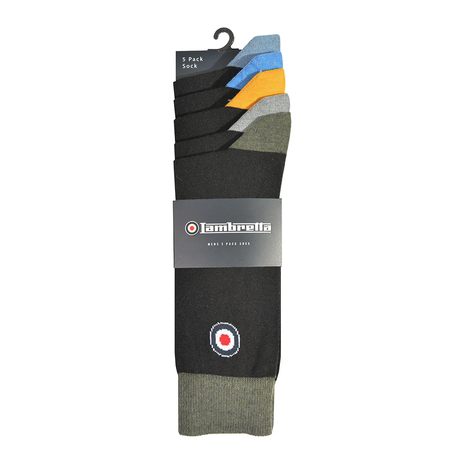 Socken für (5erPack) Herren Schwarz/Bunt 2/2