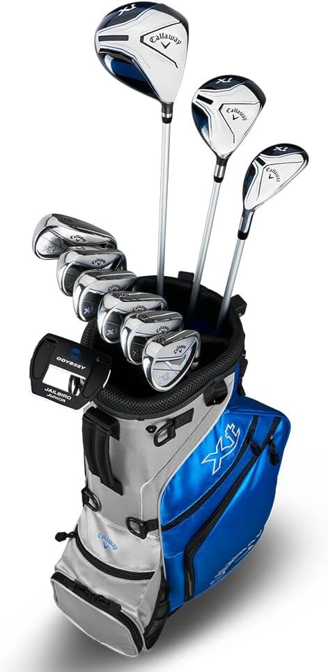 Callaway Golf XT Teen Junior, set de golf pour enfants, bleu/blanc 2/7