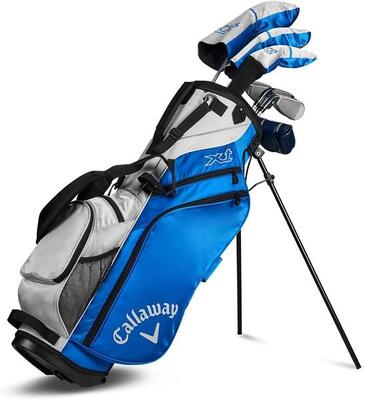 Callaway golf xt teen junior, golfset voor kinderen, blauw/wit