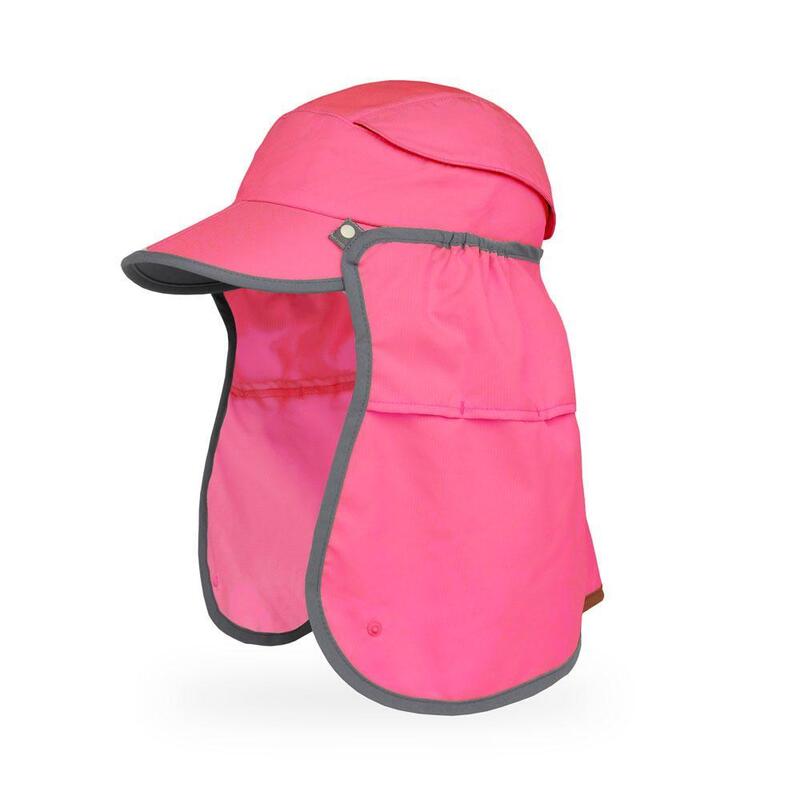 UPF50+ Sun Guide Cap Hot Pink L