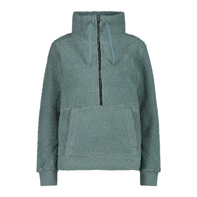 Felpa donna mezza zip CMP