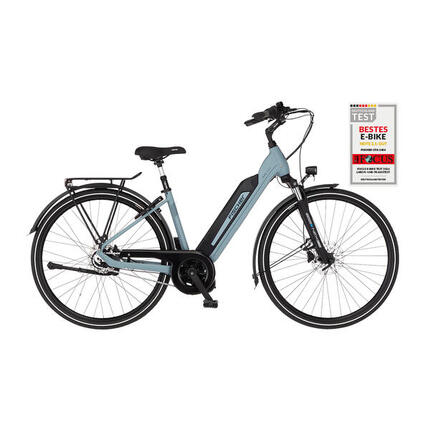 FISCHER City E-Bike CITA 2404 ACTIVE - graublau, 28 Zoll, RH 43 cm, 688 Wh