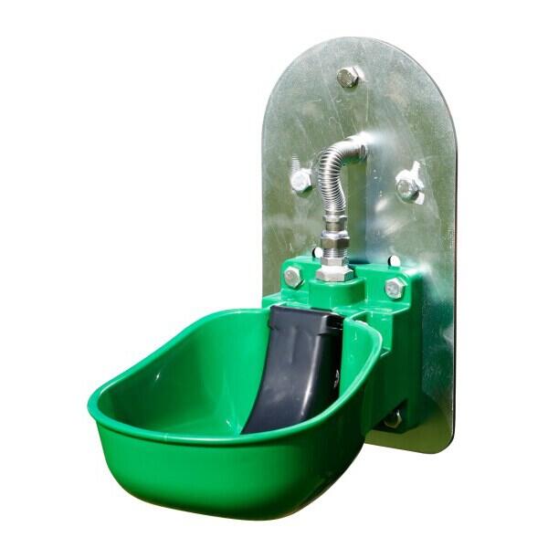 Abreuvoir à palette PVC raccord 1/2" & 3/4" Kerbl KN50 3/7