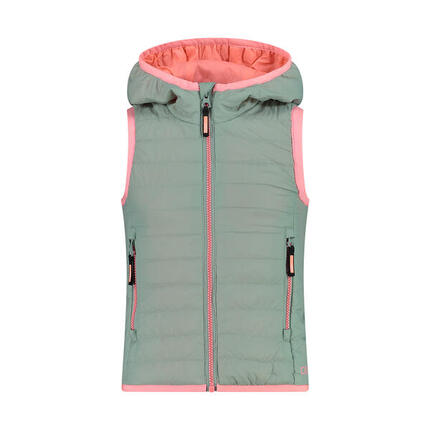 Kurtka bez rękawów z kapturem dla dziewczynki CMP