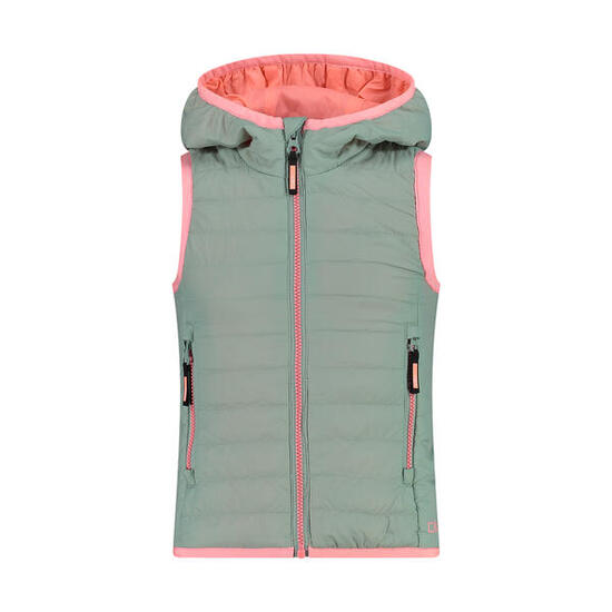 Kurtka bez rękawów z kapturem dla dziewczynki CMP