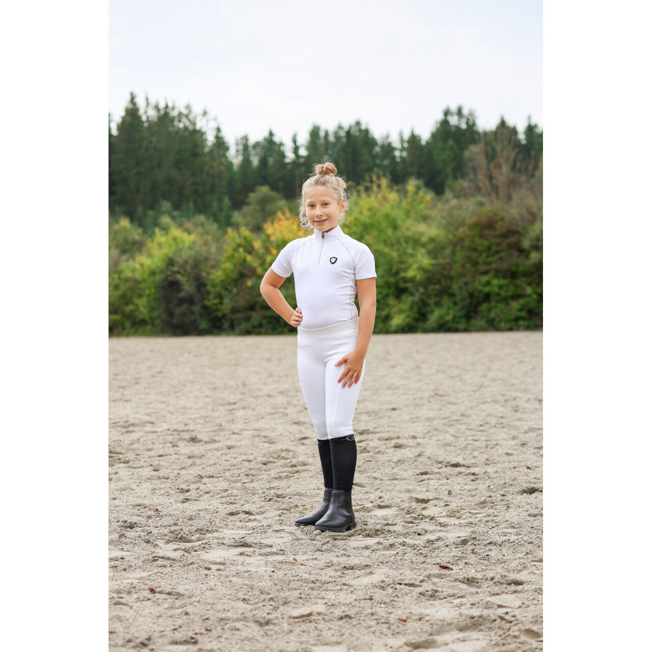 Legging saltatrice da esposizione a presa completa Covalliero ClassicStar 2/5
