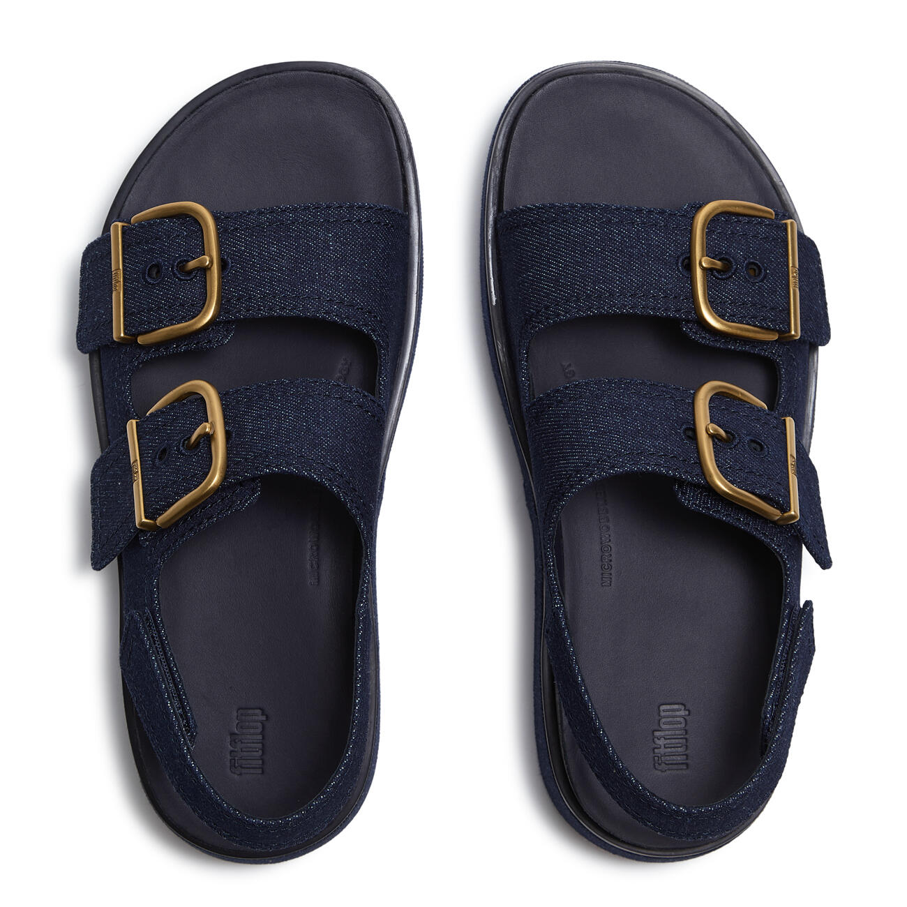 Sandales FitFlop Gen-FF Max Buckle Denim à bride arrière 5/7