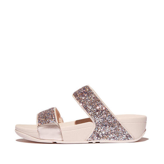 Claquettes femme FitFlop Lulu Multi-Tonal Glitter