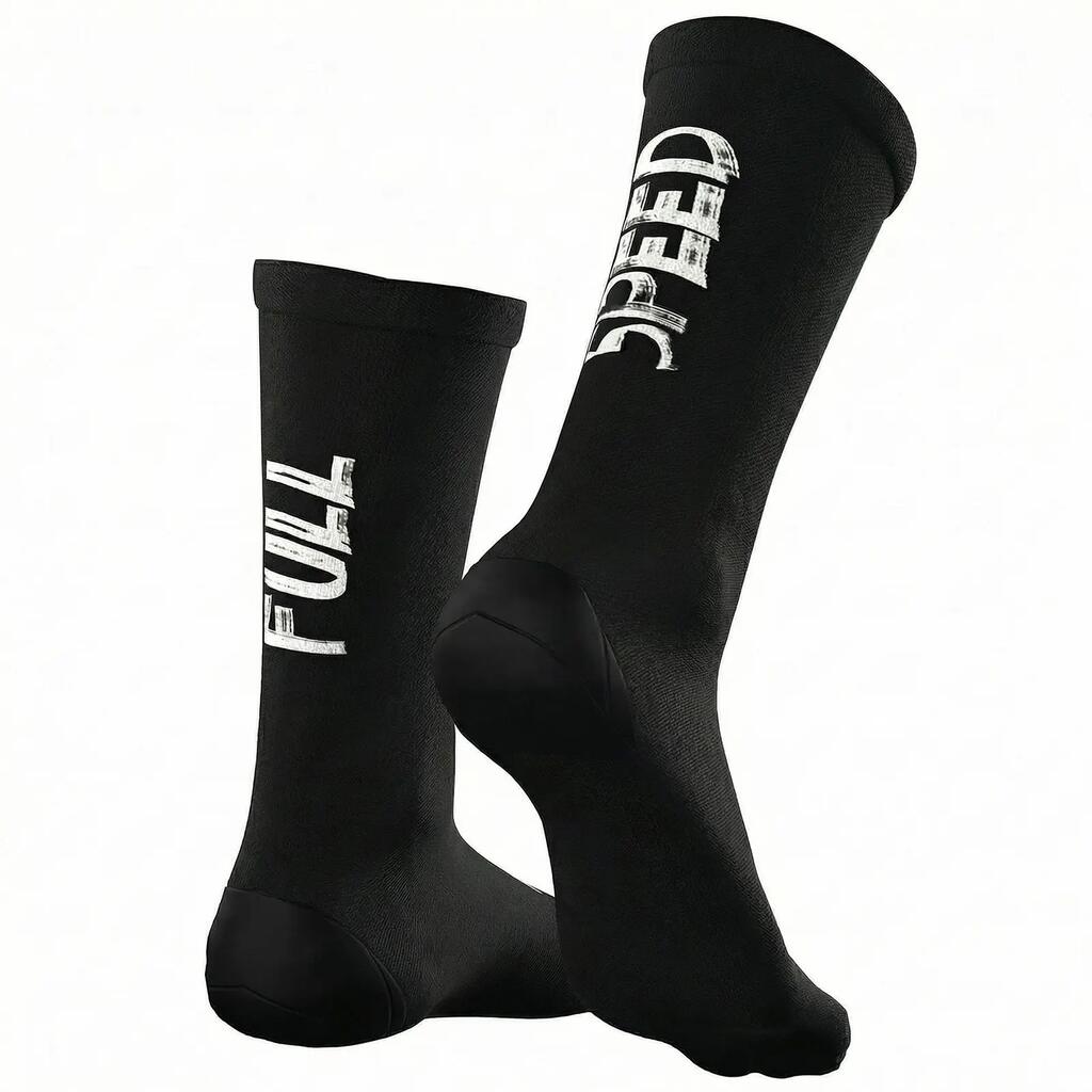 Breathable Cycling Socks "Full Speed" – Black