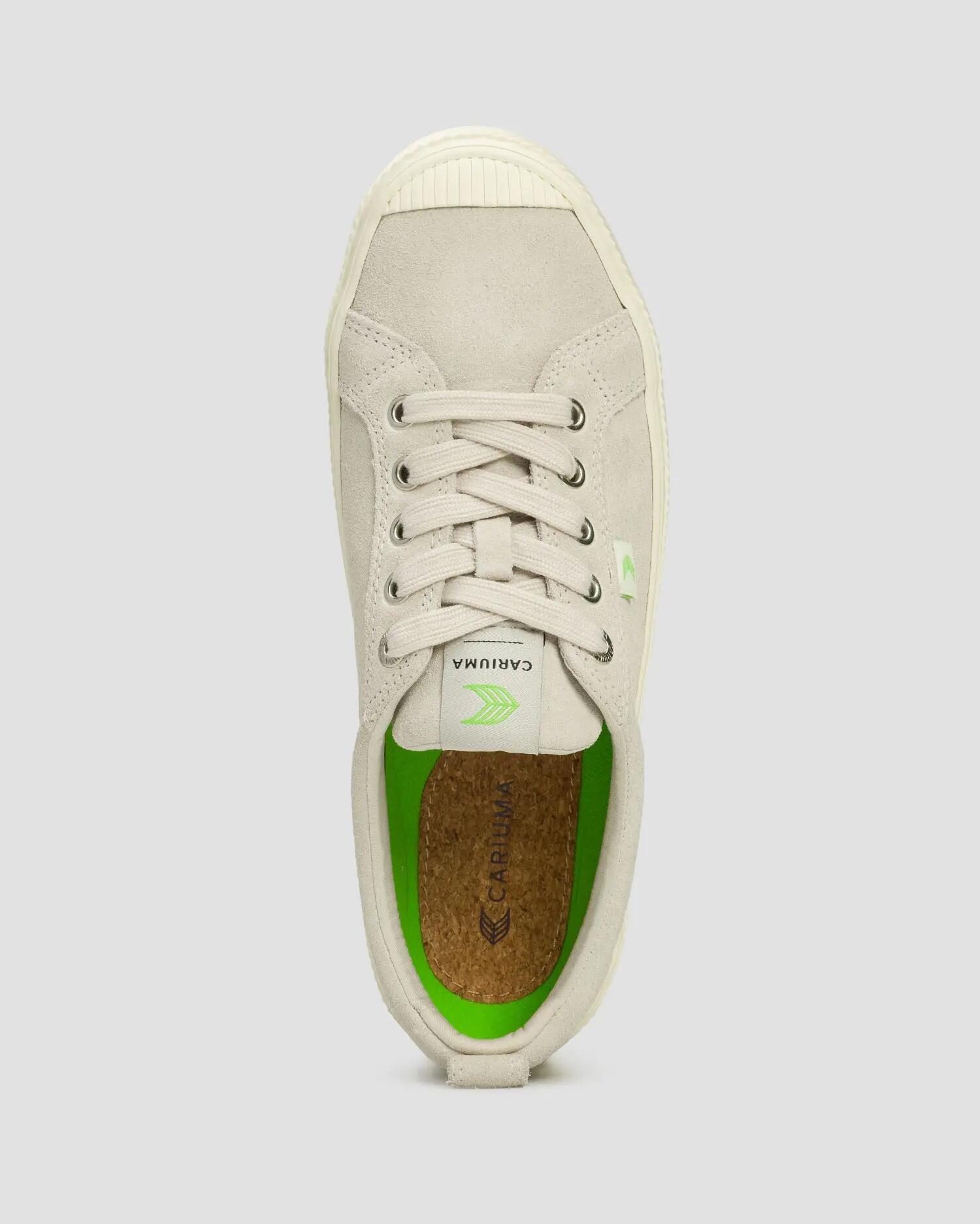 Trampki zamszowe damskie Cariuma OCA Low Vintage White Suede 4/7