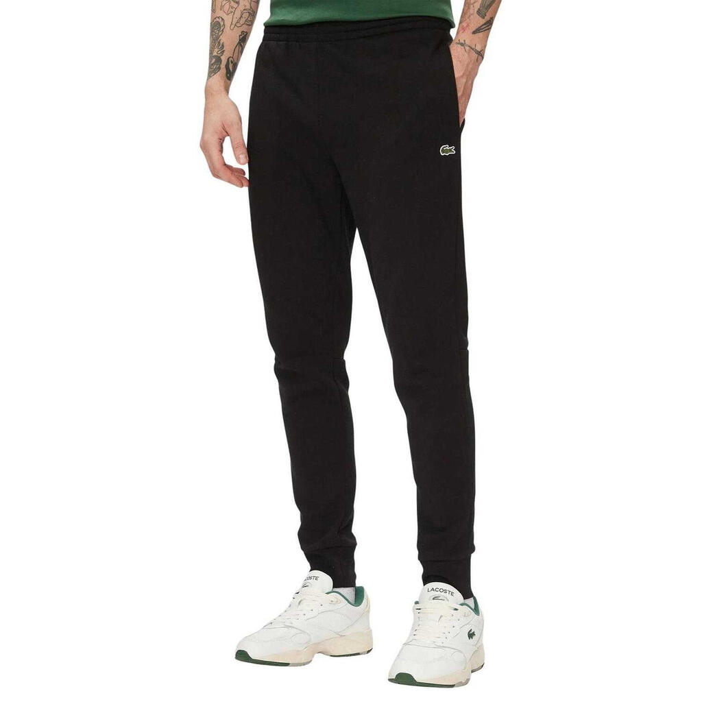 Mens Embroidered Logo Sweatpants (Black)