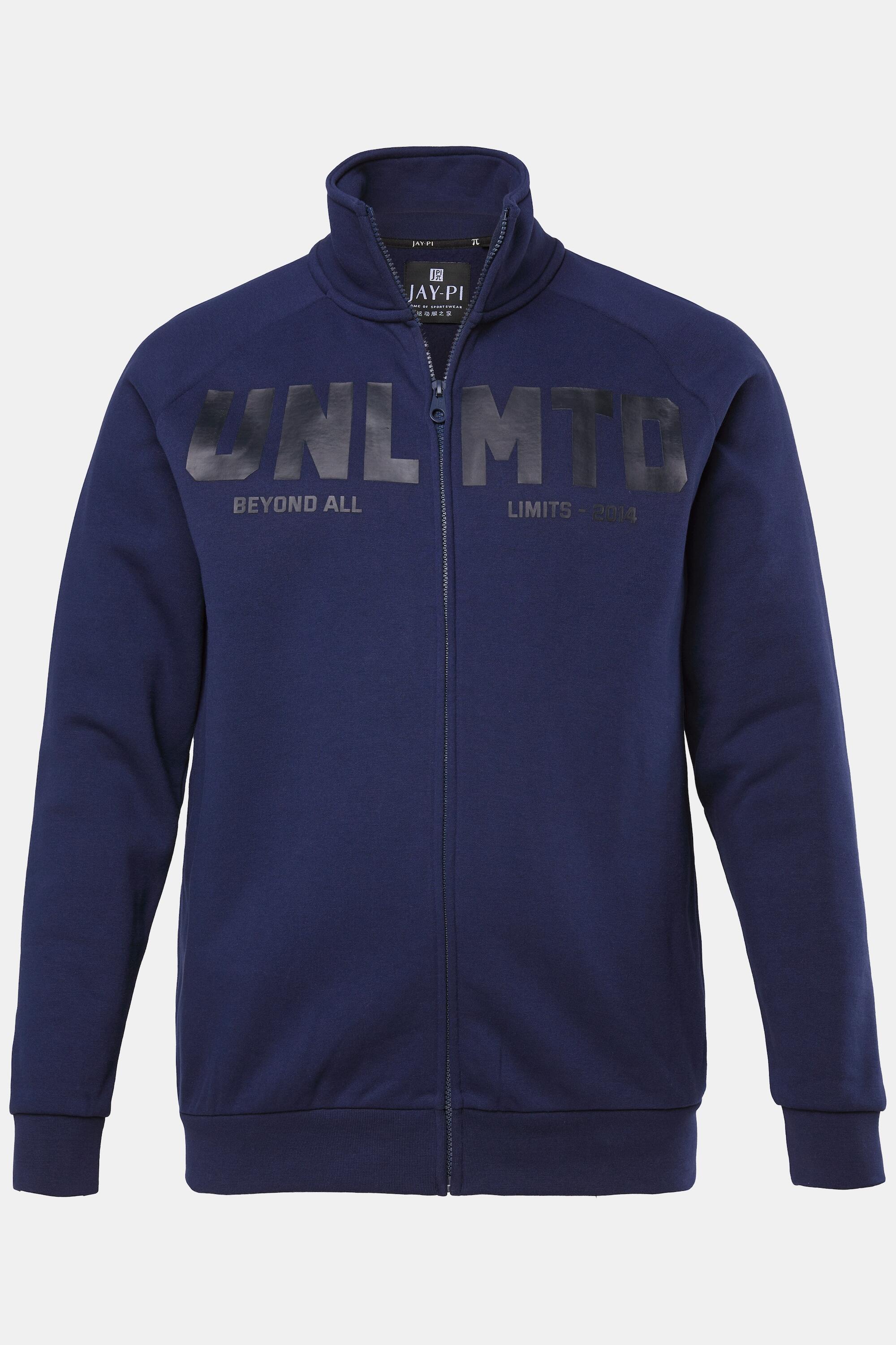 Hommes Veste en molleton col montant collection Fitness – jusqu'au 7 XL 6/7