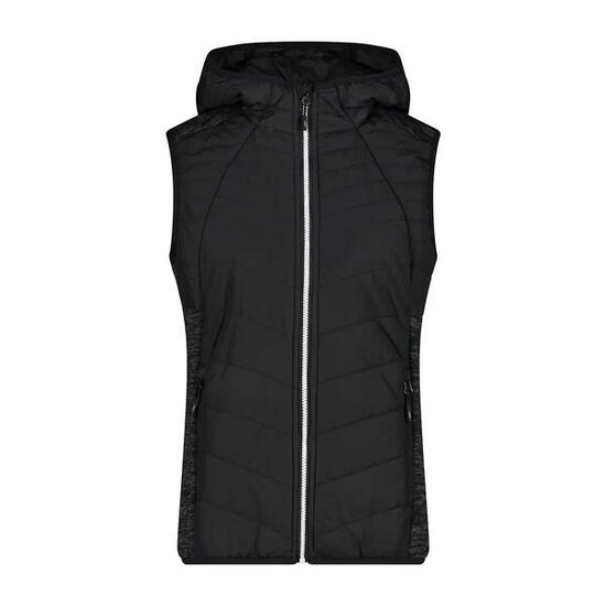 Doudoune à capuche sans manches femme CMP