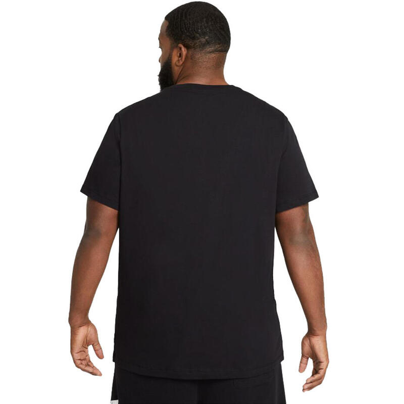 Nike SportSwear, T-Shirt Uomo Con Logo Stampato - Bianco, Nero