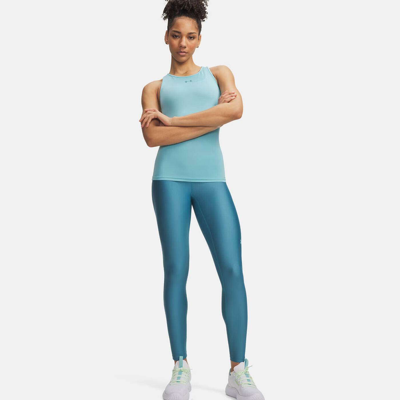 Legging UA HeatGear® pour femme Under Armour Bleu infini 3/3