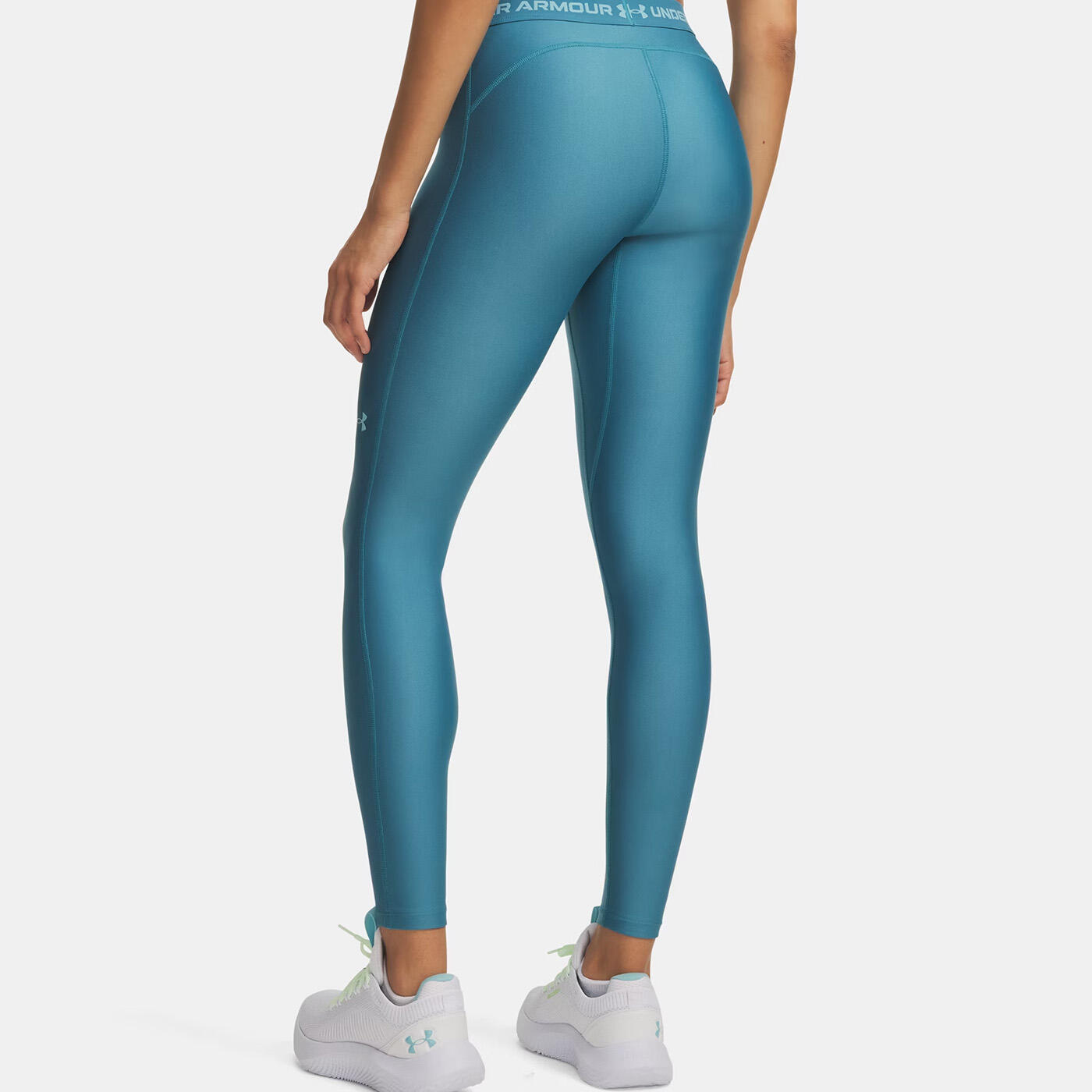 Leggings UA HeatGear® para mujer Under Armour Azul Infinite 2/3