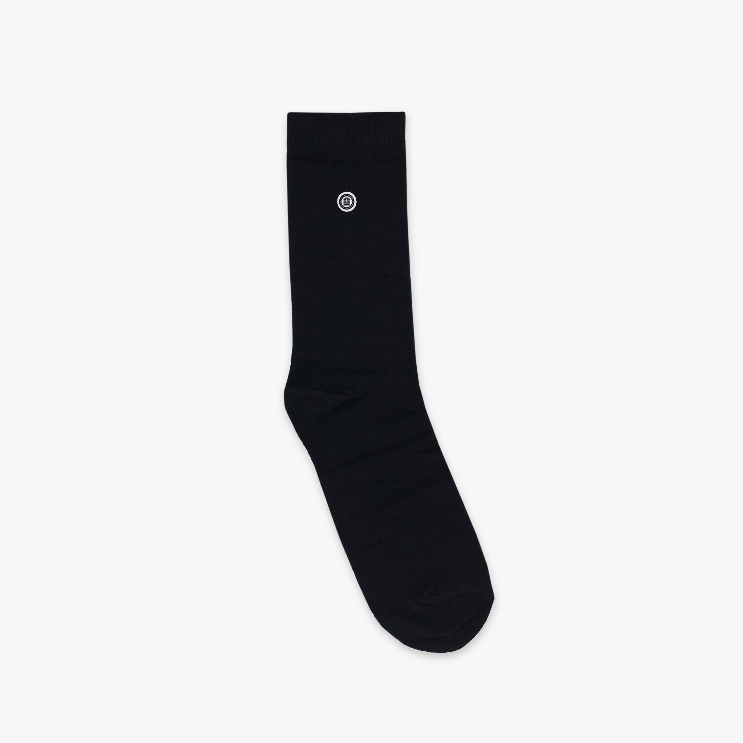 Pack 3 paires de chaussettes unies et rayées bleu et beige 4/4