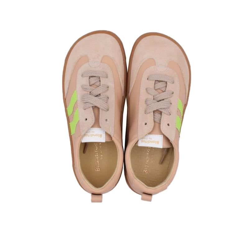 Barefoot Mujer Blanditos By Crio's Delfin Beige 3/4