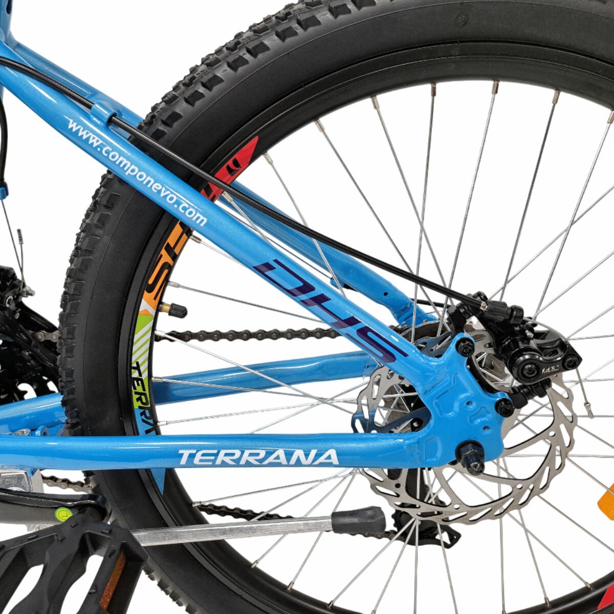 Bicicleta Copii Dhs Terrana 2423, model 2026 - 24 Inch, Violet-Albastru 7/7